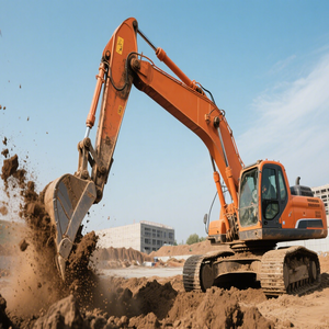 Excavadora de motor personalizable de fábrica, máquina excavadora grande, excavadora <span class=keywords><strong>Doosan</strong></span> de 15 toneladas - Product Image 4