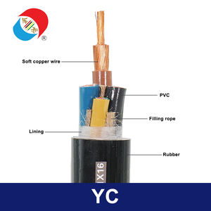 YC Hochleistungs-Gummi ummanteltes flexibles Kabel, öl beständig, wetterfest, für Baustellen-und Bergbau maschinen - Product Image 2
