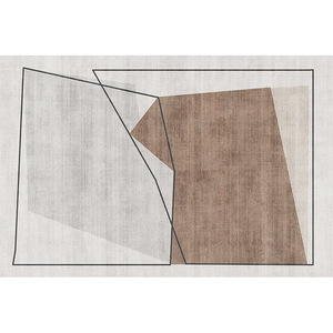EIFFEL HOME Alfombra Minimalista para Sala de Estar, Sofá, Mesa de Centro, Fibra de Poliéster, Impermeable, Resistente a las Manchas, Fácil de Limpiar, para Dormitorio, Estudio - Product Image 4