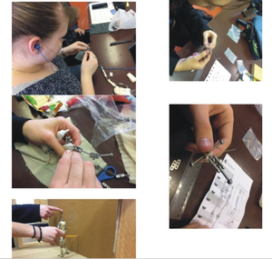 Esqueleto de Animación S-i-p-a de 16-25 cm, Edición Estándar, Esqueleto Metálico para Personajes Animados - Product Image 2