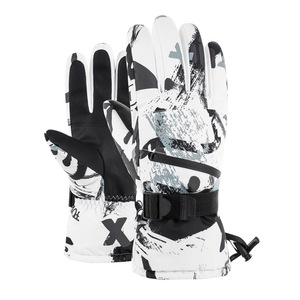 Guantes de esquí para hombre y mujer, cálidos para invierno, funcionales para exteriores, con pantalla táctil, para senderismo y ciclismo, en stock. - Product Image 1