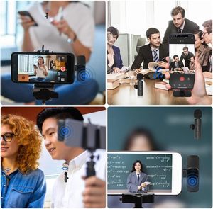 Ensemble de microphones cravate sans fil avec suppression du bruit et clip pour utilisation avec smartphone - Product Image 2