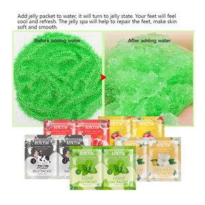 เล็บ<span class=keywords><strong>เท้า</strong></span>สีเขียวแช่เกลือเท้า + เจลลี่ - Product Image 5
