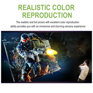 Chất lượng cao nội thất phòng khách tường chiếu sơn dự án đặc biệt chống ánh sáng Rèm chiếu tường tự phủ - Product Image 5