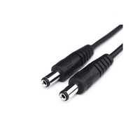 Cable de extensión para cámara CCTV de 12V CC, 3/5/10/15/20/30 metros, 5,5 mm x 2,1 mm, cables de extensión de alimentación para cámaras de seguridad Wifi/AHD/IP