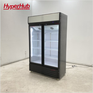 Enfriador de Bebidas Vertical Comercial a Precio de Fábrica |   Refrigerador de Bebidas con Puerta de Vidrio Individual para Supermercado y Tienda - Product Image 3