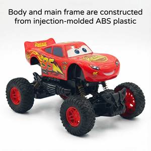 Camioneta RC 4x4 con Carcasa de PVC, Todoterreno, Alta Velocidad, Lista para Usar, con Cable USB para Niños - Product Image 1