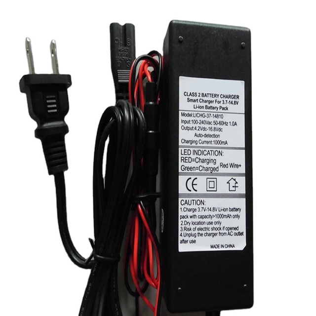 1~4S 3.7V,7.4V,11.1V, 14.8V 1000mA  Lithium Battery Charger 4.2V,8.4V 12.6V 16.8V Lithium Battery Universal Charger