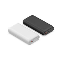 Peitian PD 20W Schnellladegerät 2-in-1 Ultraflache Tragbare 20000mAh Li-Polymer Akku Powerbank