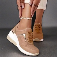 Chaussures pour femmes très vendues, grandes tailles, décontractées, à semelle épaisse, tendance, baskets de sport, baskets à la mode