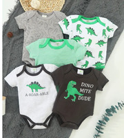 Usine en gros nouveau-né infantile body bébé vêtements barboteuse bas prix tricot enfant vêtements dessin animé coton haute qualité bébé Onesie