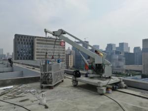 Chine BMU sans rail pour la télécabine de nettoyage de fenêtre de machine d'entretien de façade Fabricants - Product Image 6