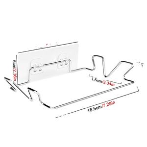 Estante de <span class=keywords><strong>basura</strong></span> para cocina, soporte de acero inoxidable para <span class=keywords><strong>puerta</strong></span> de <span class=keywords><strong>armario</strong></span>, bolsas de <span class=keywords><strong>basura</strong></span> - Product Image 1