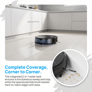 Robot Aspirador Inteligente con Succión Potente de 8000Pa, Control por Aplicación Bluetooth, Autocarga Automática, Navegación Inteligente para Uso Doméstico - Product Image 4