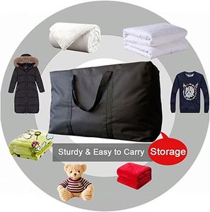 Wholesale <b>Extra</b> <b>Large</b> <b>Moving</b> Handles Heavy Duty Storage Bags Oversize Foldable Reusable Carrying <b>Moving</b> Travel Duffle Bag - Product Image 4