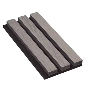 แผ่นอะคูสติกดีไซน์ทันสมัย วัสดุ MDF ปลอดภัย เหมาะสำหรับตกแต่งผนังห้องนอน โรงแรม ห้องนั่งเล่น ลายไม้สลัก - Product Image 6