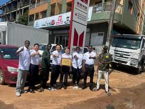 Camion benne mobile hydraulique Isuzu 700P de 5 tonnes avec grue à flèche articulée QINGLING - Product Image 6