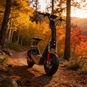 Scooter électrique haute puissance, directement de l'usine, tout-terrain, pour adultes, voyages d'aventure - Product Image 2
