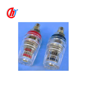 High quality pure copper gold-plated OSEL <b>amplifier</b> socket crystal transparent terminal OSEL <b>amplifier</b> socket - Product Image 1