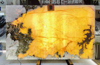 Prix d'usine chinois marbre onyx brun panneau mural onyx rétro-éclairé translucide de luxe pierre naturelle
