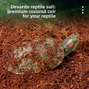 Sustrato de Fibra de Coco que Retiene la Humedad para Reptiles, Anfibios y Hibernación de Tortugas - Product Image 3