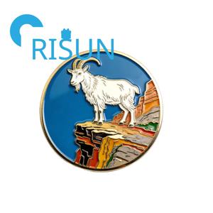 Monedas <span class=keywords><strong>de</strong></span> Desafío Personalizadas <span class=keywords><strong>de</strong></span> Metal con Diseño 3D <span class=keywords><strong>de</strong></span> Alce Canadiense, Ciervo <span class=keywords><strong>de</strong></span> <span class=keywords><strong>Cola</strong></span> <span class=keywords><strong>Blanca</strong></span>, Mula y Alce, Souvenir <span class=keywords><strong>de</strong></span> Vida Silvestre, Venta al por Mayor - Product Image 4