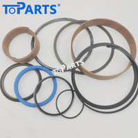 TOPARTS 11707025 11990349 Kit de réparation de joints de vérin hydraulique pour chargeuse sur pneus L150D Matériaux PU+NBR+PTFE ISO9001