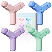 Accessoires de soins dentaires orthodontiques Invisalign avec logo personnalisé, lot de 4 aligneurs de type Y à mâcher
