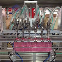 Machine de remplissage automatique de liquides industrielle de haute précision pour le miel, le shampoing, l'huile, les contenants en verre, système de pesage rotatif pour mise en conserve
