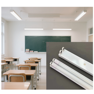 OEM & ODM 240cm 2400mm 8ft <span class=keywords><strong>T8</strong></span> dẫn ống ánh sáng 36W 40W 48W 50W 100W 120W thương mại kính tiết kiệm năng lượng nhôm hồ sơ PC đèn - Product Image 4