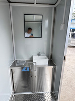 Remorques alimentaires entièrement équipées avec salle de bain, camion de nourriture de rue mobile standard américain avec toilettes