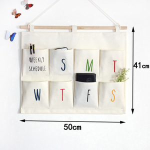 Calendriers de l'Avent vides, calendriers de Noël en lin tendance, sacs de rangement suspendus pour Noël - Product Image 4