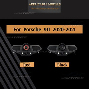 Cubierta Decorativa para el Cronómetro del Tablero de Instrumentos para Porsche 911 2020-2021, Accesorios Interiores - Product Image 4