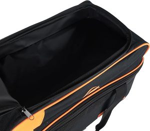 Échantillon gratuit Brunswick Durabilité Facile à transporter Sac <span class=keywords><strong>de</strong></span> bowling à roulettes pour 2 boules avec poche pour accessoires, poignée rétractable - Product Image 4