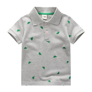 Polo pour garçon, nouveau design 2023, mode enfant, 100% coton, manches courtes, imprimé, polo décontracté pour garçon - Product Image 3