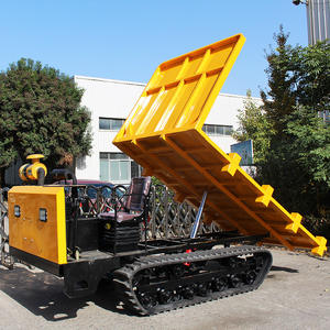 Super promociones en hidráulico multifuncional Mini diésel sobre orugas volquete autocarga cargador de construcción nuevo motor al por mayor - Product Image 6