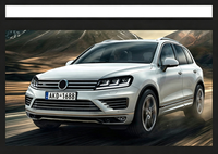 Ensemble de phares LED pour Volkswagen Touareg 7P 2016-2018, mise à niveau style 2025, feux de jour LED, clignotants séquentiels