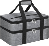 Sac isotherme personnalisé 20L imperméable en toile durable, sac fourre-tout isotherme pour vin, promotionnel pour activités de plein air, travail et voyage