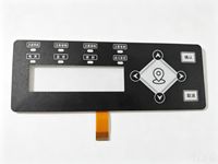 Autocollant de panneau de boutons à membrane pour viscosimètre à cône Bollflie CAP2000+ avec fonctions RUN/ESCAPE, en stock