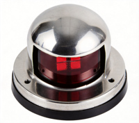 Feux de navigation LED marins 12V 4W rouge et vert pour bateaux, ampoules de signalisation pour voiliers, feux de proépilote