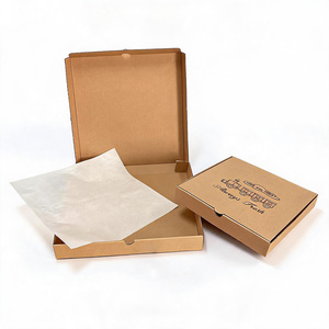 Boîtes d'emballage pour pizza imprimées avec des dessins animés personnalisés, 3 tailles empilables, pack familial, boîtes en carton ondulé avec design gratuit - Product Image 3