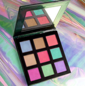 Paleta de sombras de ojos 9 Pan con logotipo personalizado Maquillaje Cuadrado Multi Duochrome Sombra de ojos - Product Image 4