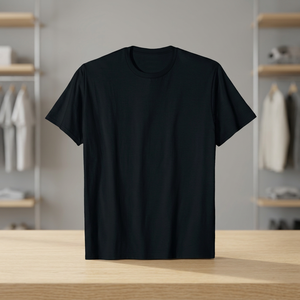 <b>Men's</b> Casual Blend Stretch Breathable Short Sleeve T-Shirt with Custom Logo Design t-shirt - Product Image 2