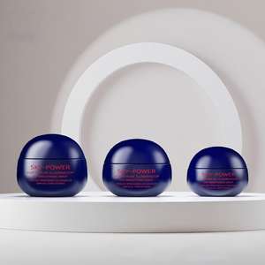 Nouveau grand pot en crème rouge, pot pour masque de nuit, emballage cosmétique haut de gamme - Product Image 2