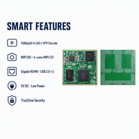 Passerelle Domotique Intelligente 4 cœurs A53 MIPI DSI CSI 1080p LPDDR4 EMMC Gigabit Yocto Linux Android N.XP I.MX8M Mini Système sur Module