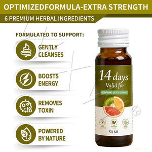 Boisson minceur liquide orale 14 jours, brûleur de <span class=keywords><strong>graisse</strong></span> naturel, stimulant du métabolisme, contrôle de l'appétit, perte de poids - Product Image 6