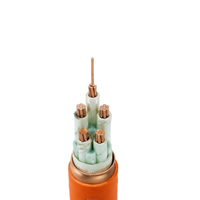 Cable Flexible de Cobre con Aislamiento Mineral Resistente al Fuego BTTRZ 0.6/1kV 4x50+1x25mm2 para Alimentadores de Emergencia Industriales