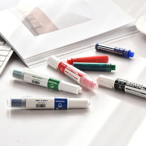 Marqueur de haute qualité, propre, pour usage de bureau, couleur blanche, marqueur de 4 couleurs, peinture pour étudiants, marqueur de tableau blanc rechargeable - Product Image 4