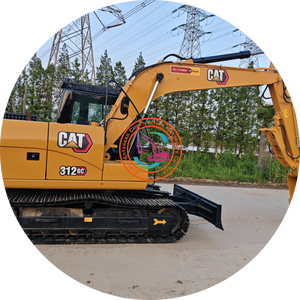 Pelle hydraulique Caterpillar CAT312GC d'occasion avec composants d'origine, moteur, engrenage de boîte de vitesses - Product Image 5