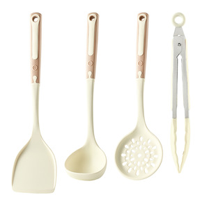 Juntu Silicone Spatula Set 4-Piece Non-Stick <b>Cooking</b> Utensils For Home Kitchen Use - Product Image 5